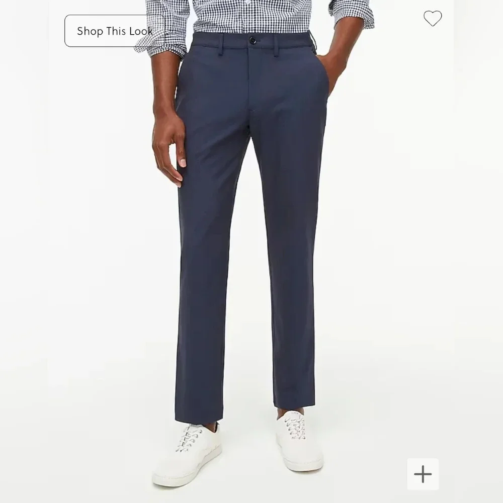 New J.Crew Slim Fit Thompson Dress pants Navy Blue 31x32